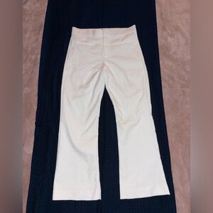 Zara White Wide Leg Pants & Jumpsuits